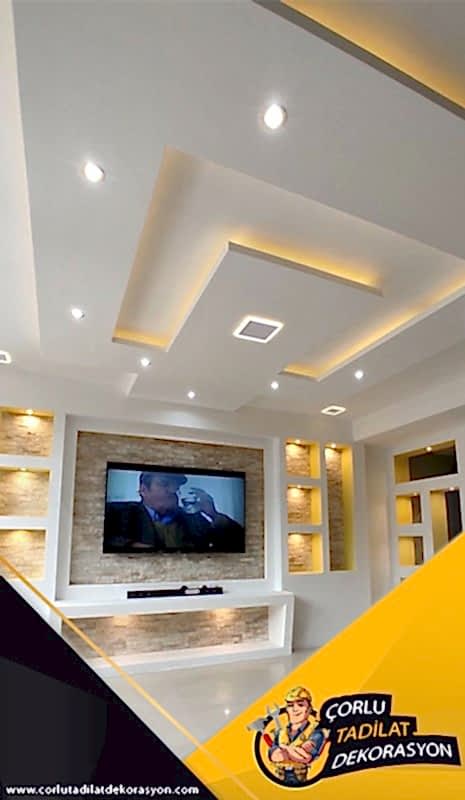 Alçıpan Tv Ünitesi Çorlu