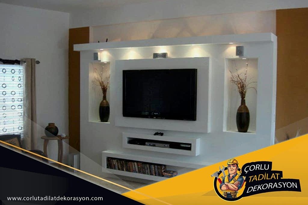 Çorlu Alçıpan Tv Ünitesi